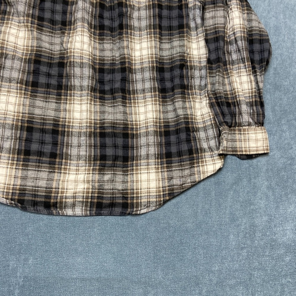 Wolverine Flannel Shirt Mens 2XL Multi Plaid Cotton Casual Button Up Outdoor - Picture 10 of 13